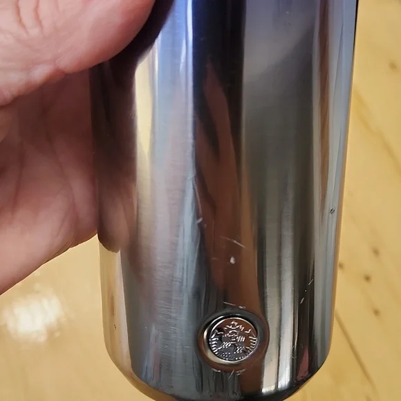 Starbucks 2023 Silver Glacier Blue Ombre Jewel Lid Stainless Stee Bottle Tumbler - Picture 11 of 12